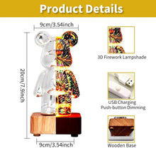 Charger l'image dans la galerie, Veilleuse Ours multicolore