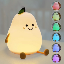 Charger l&#39;image dans la galerie, Veilleuse LED Poire Mignonne
