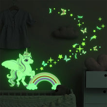 Charger l&#39;image dans la galerie, Stickers Fluorescents Licornes
